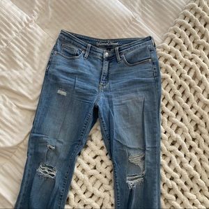 Universal Thread High Rise Straight Crop Jeans